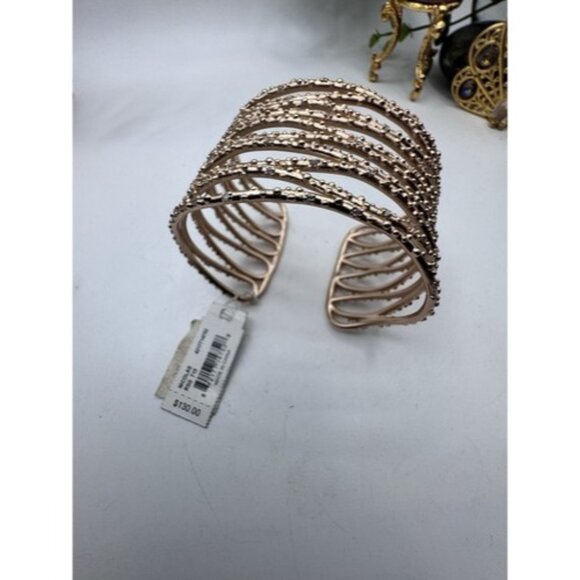 Kendra Scott Nicolas Cuff Bracelet  Gold Tone, Chunky Bracelet Gold- - Picture 8 of 13